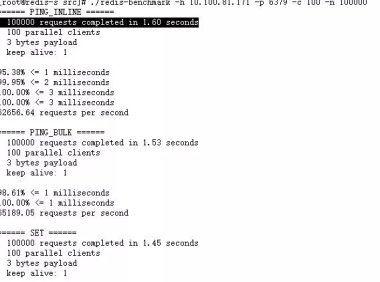 Redis 性能测试与监控